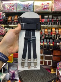 تصویر ساسبند باریک هرمس - مشکی 