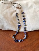 تصویر گردنبند و چوکر سنگ لاجورد 