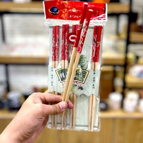 تصویر چاپستیک چوبی 