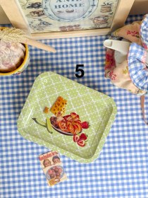 تصویر سینی فلزی نقلی 