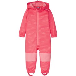 تصویر کاپشن سرهمی ضد آب داخل پلار صورتی طرح ابر لوپیلو LUPILU 