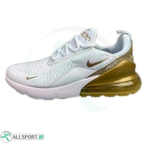 nike air max 270 white gold