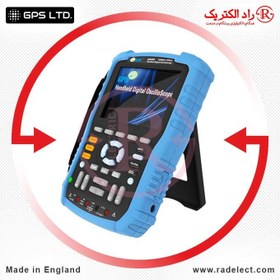 تصویر اسیلوسکوپ دیجیتال 100MZ فانکشن دار جی پی اس GPS-810 