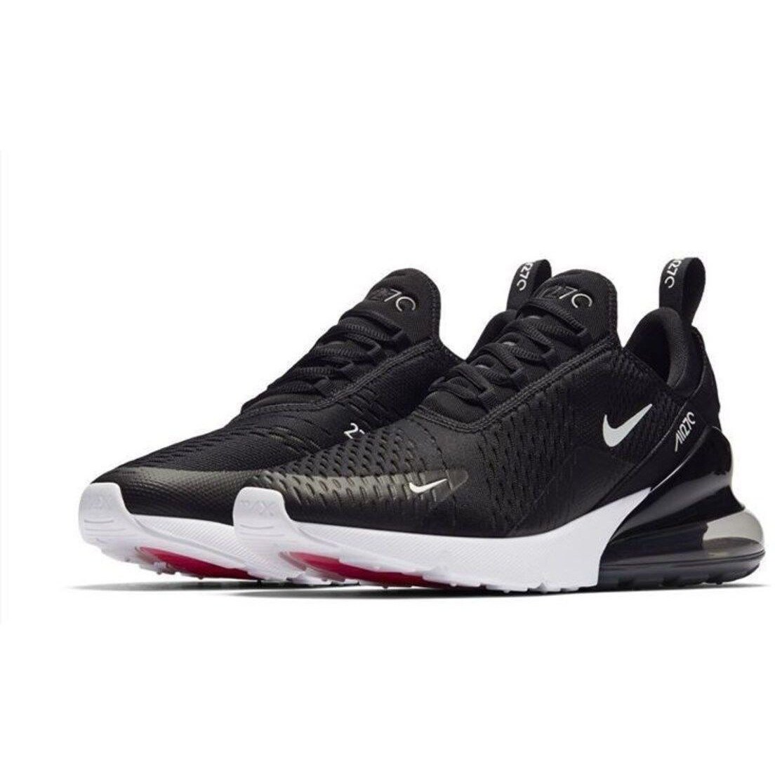 air max 270s white and black