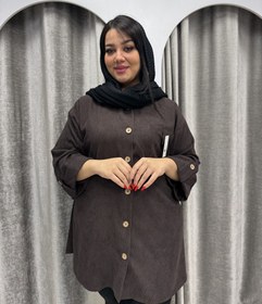 تصویر مانتو کبریتی تک جیب 147 