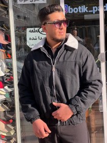 تصویر کاپشن کتان 