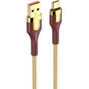 تصویر کابل شارژ کینگ استار USB به Type-C مدل K217C (1 متری / 3A) Kingstar cable USB to Type-C K217C/1M-3A