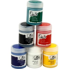 تصویر گواش ۶ رنگ پارس 