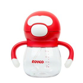 تصویر لیوان آب خوری کودک رووکو کد 06 حجم 240 میلی لیتر | صورتی | 