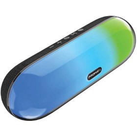 تصویر اسپیکر بلوتوثی قابل حمل پرومیت مدل LUMIBAR با نورپردازی RGB LumiSound™ High Fidelity True Wireless Bluetooth v5.3 Speaker