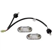 تصویر چراغ نمره عقب کامل پراید 131 سایپا یدک 