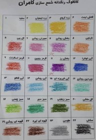 تصویر رنگدانه کامران - کد۳ 