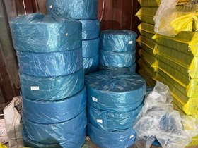 تصویر طاقه کیسه زباله رولی با دوخت و پرفراژ ۵۵*۷۰ 