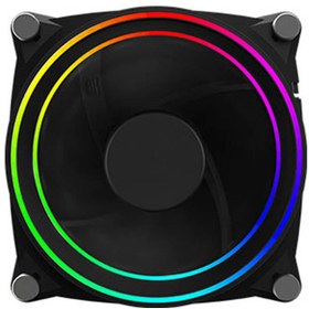 تصویر فن کیس گیم مکس مدل GMX-12-DBB / / /