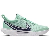 تصویر کفش تنیس نایک سبز zoom court pro 
