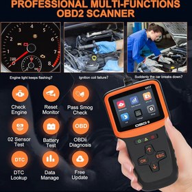 تصویر دیاگ خودرو OB2 برند homradise مدل V317 Homradise Car OBD2 Scanner (317