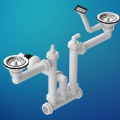 تصویر سیفون ظرفشویی محک مدل 362-T 