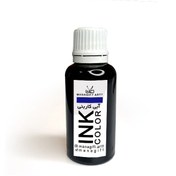 تصویر رنگ جوهری ( مانا ) آبی کاربنی 