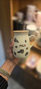 تصویر ماگ طرح دار milk Milk patterned mug