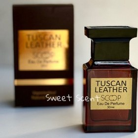 تصویر عطر جیبی اسکوپ مدل تام فورد توسکان لدر حجم 30 میلی لیتر Scope pocket perfume Tom Ford Tuscan Leather, volume 30 ml