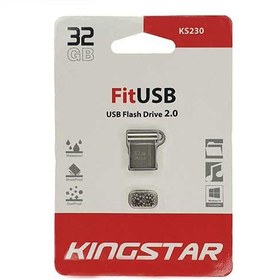 تصویر فلش مموری کینگ استار مدل FIT KS230 ظرفیت 32 گیگابایت ا Kingstar KS230 Fit USB 2.0 Flash Memory - 32GB Kingstar KS230 Fit USB 2.0 Flash Memory - 32GB
