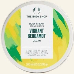 تصویر کرم بدن Vibrant Bergamot بادی شاپ The Body Shop 