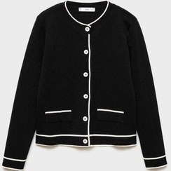 تصویر ژاکت کش باف پشمی زنانه منگو mango 