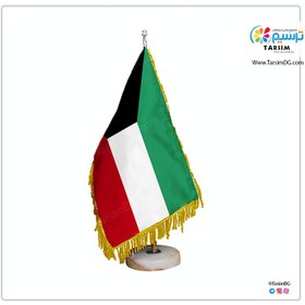 تصویر پرچم رومیزی کویت 