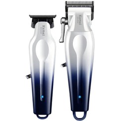 تصویر ماشین اصلاح کیمی مدل KM-8529 با تیغه استیل ضد زنگ و برش مستقیم 