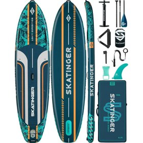 تصویر پدل برد Skatinger مدل Leafy Expedition​ GREEN 