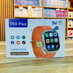 تصویر ساعت هوشمند سیم کارت خور مدل TK8 Plus 5G TK8 Plus 5G AMOLED Smart Watch