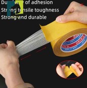 تصویر چسب دو طرفه شیشه ای ۵ متری الیاف دار 