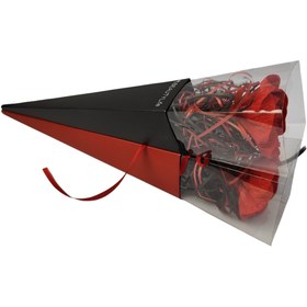 تصویر گل کاغذ کشی قیفی 