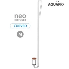 تصویر دیفیوزر Co2 خمیده آکواریو Neo Diffuser Curved Size M 