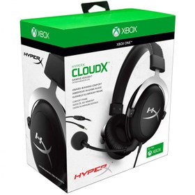 تصویر هدست گیمینگ باسیم هایپر ایکس مدل CloudX ا HyperX CloudX Xbox Gaming Headset HyperX CloudX Xbox Gaming Headset