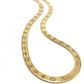 تصویر گردنبند استیل ماری طرح ورساچه 