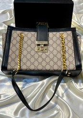 تصویر کیف مجلسی زنانه GUCCI گوچی چرمی یراق رنگ ثابت Gucci bag