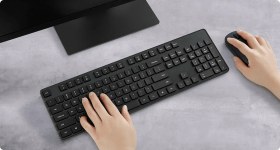 تصویر کیبورد و ماوس بی‌سیم شیائومی مدل Xiaomi Wireless Keyboard and Mouse Combo 