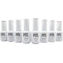 تصویر لاک ژل پی ان اس کد J سایز ۱۵ میل سفید برفی 