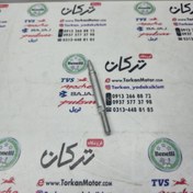 تصویر میله رابط پمپ پدال ترمز ( وسط ) زیر پا موتور بنلی 250 تک سیلندر قدیم 