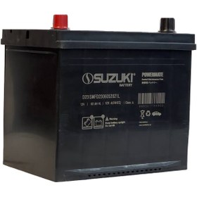 تصویر باتری خودرو سوزوکی ۶۰ آمپر اتمی مدل D23 