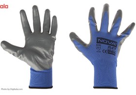 تصویر دستکش ایمنی نووا مدل NTG9008 ا Nova NTG9008 Safety Gloves Nova NTG9008 Safety Gloves
