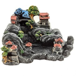 تصویر جاعودی آبشاری صخره ای مدل بزرگ 