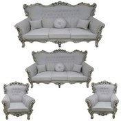 تصویر مبل استیل بهار ۷ نفره 