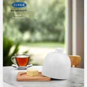 تصویر کره خوری چوبی برند RIVER ریور سفید کد 3921 ارسال رایگان 