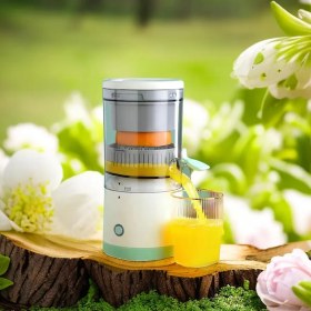 تصویر آب میوه گیری شارژی آسانسوری Fruit Orange Juicer Extractor Portable Electric Fresh Juice Citrus Juicer Machine