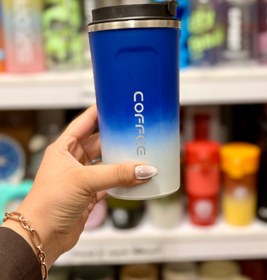 تصویر تراول ماگ coffee - صورتی 