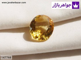 تصویر نگین سیترین بی نظیر کد 147744 