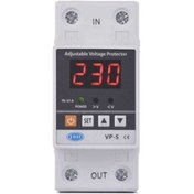 تصویر محافظ ورودی ولتاژ 63 آمپر JBH تک‌فاز 