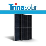 تصویر پنل خورشیدی TRINA 650W Bifacial Dual Glass Monocrystalline 